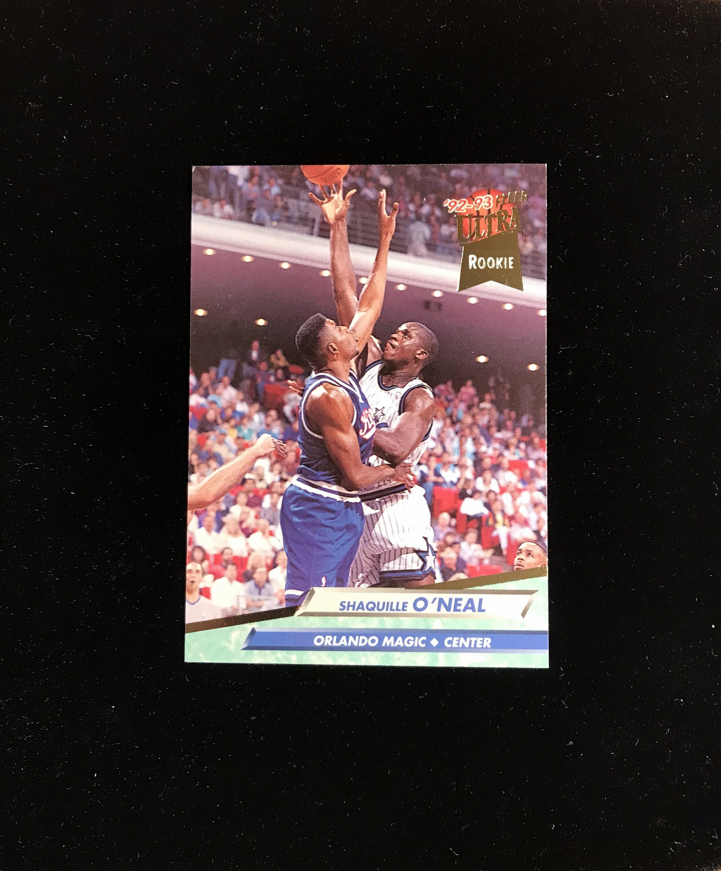 1992-93 Upper Deck McDonald's Basketball #P43 Shaquille O'Neal Orlando  Magic RC Rookie Official McDonalds UD NBA Trading Card