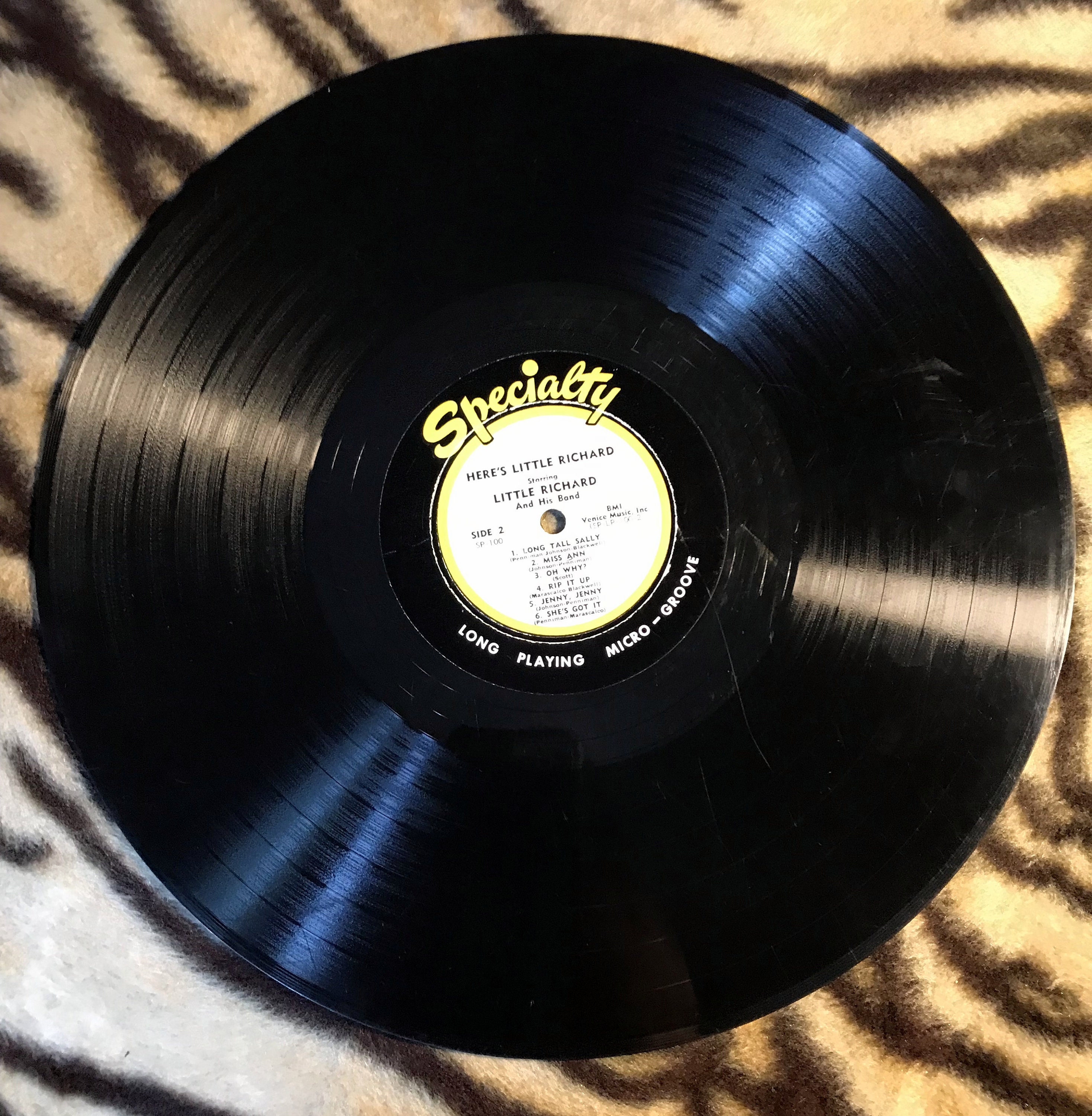 HERE'S LITTLE RICHARD Ridiculously Rare 1st Pressing Specialty