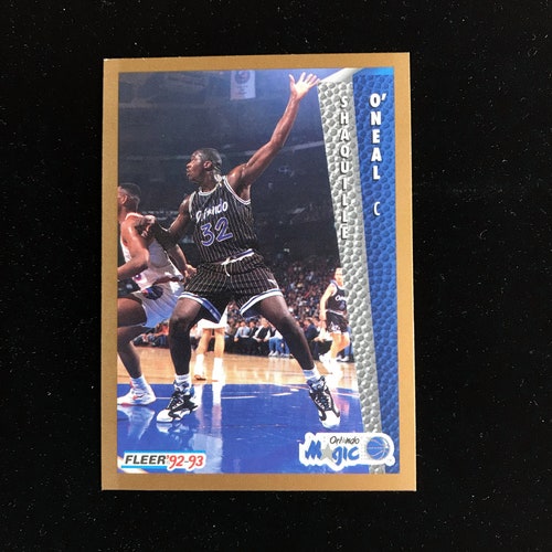 Shaquille O'neal Rookie Card 199293 Ultra Gem Mint Bgs Etsy