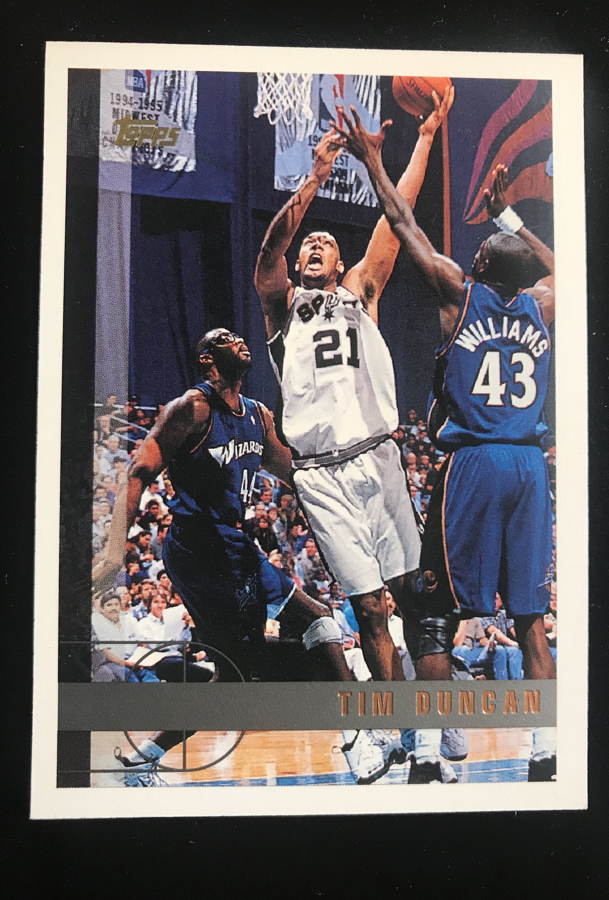Tim Duncan RC 1997-98 Topps Basketball #115 Near Mint! San NBA 