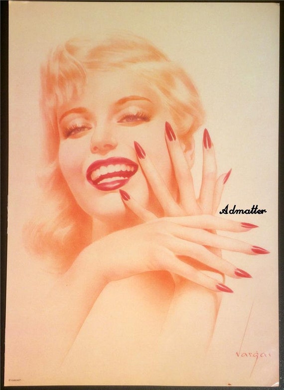 VARGAS Marilyn Monroe En Garde Poster Beautiful Iconic Woman Vintage Large Pin-up Art Print 1950s Glamour Girl
