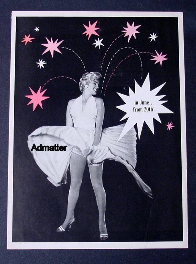 Marilyn Monroe 'Seven Year Itch' Dress Blowing 8x10 Photo Print - 1954 Movie