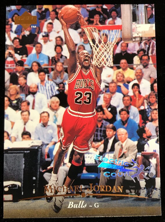 Michael Jordan 1995-96 Upper Deck ELECTRIC COURT Silver 23 -  New  Zealand