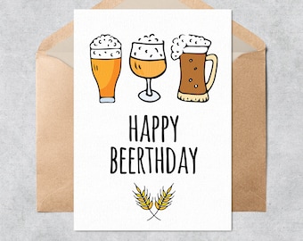 Happy Birthday Printable Card | Etsy