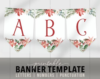 letters flags banner etsy