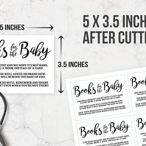 Printable Books for Baby Card Gender Neutral Books for the | Etsy