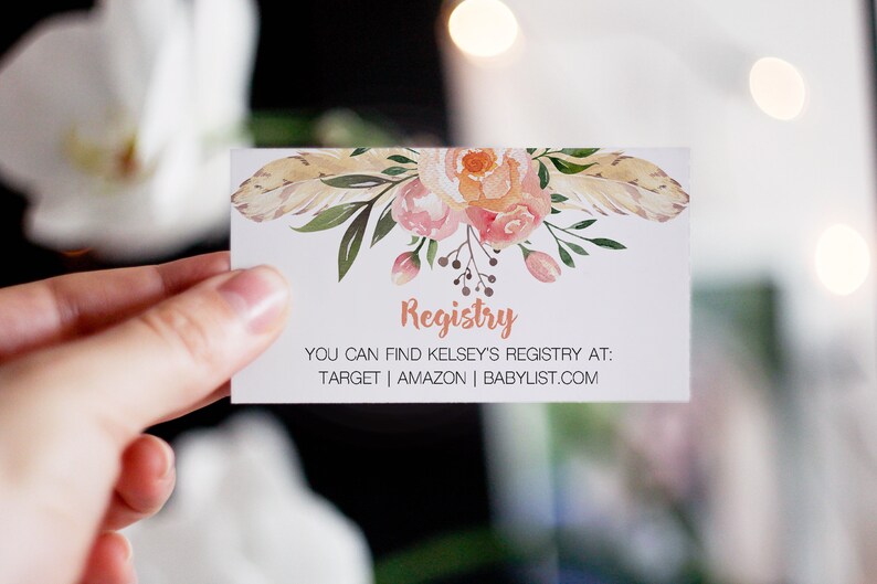 find baby shower registry