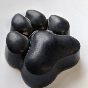 Paw Soap, Wolf Gift, Vegan, Activated Charcoal, Made in Wisconsin