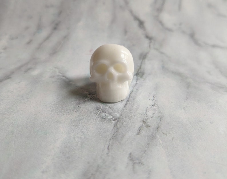 Skull Soap, Soap in a Basket, Halloween Gift, Vegan, Made in Wisconsin image 6