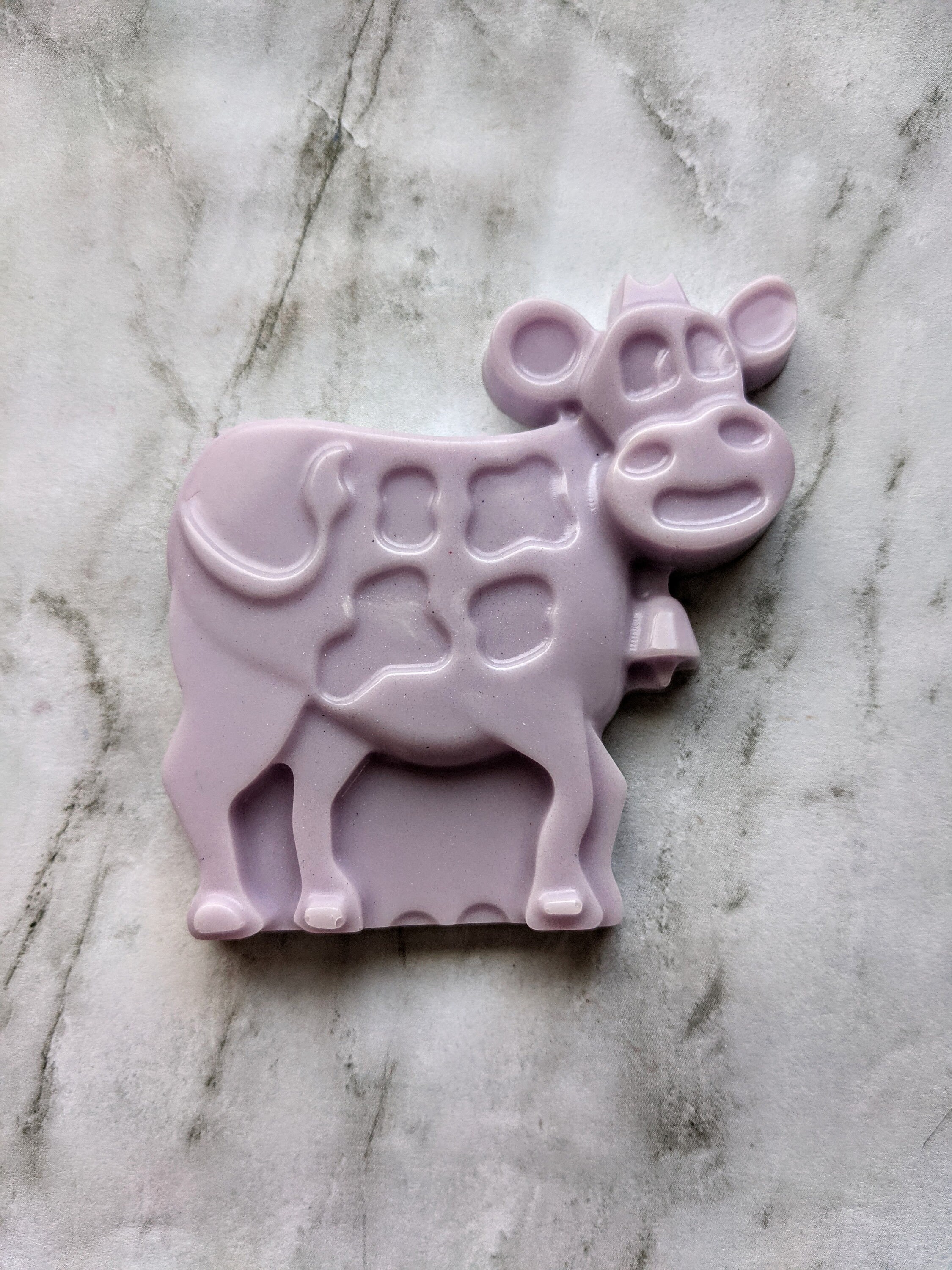 Cow Soap 4Pack Bar Soap Vegan Soap Cow Lover Gift Animal Etsy
