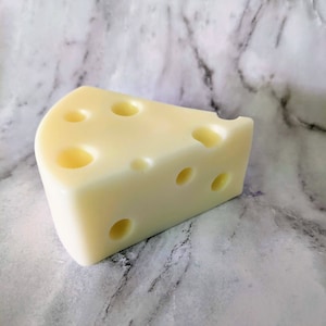 Cheese Soap: Wisconsin Gift, Vegan Soap with Shea & Cocoa Butter