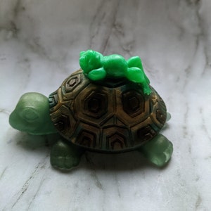 Turtle Soap, Frog Soap, Vegan, Made in Wisconsin