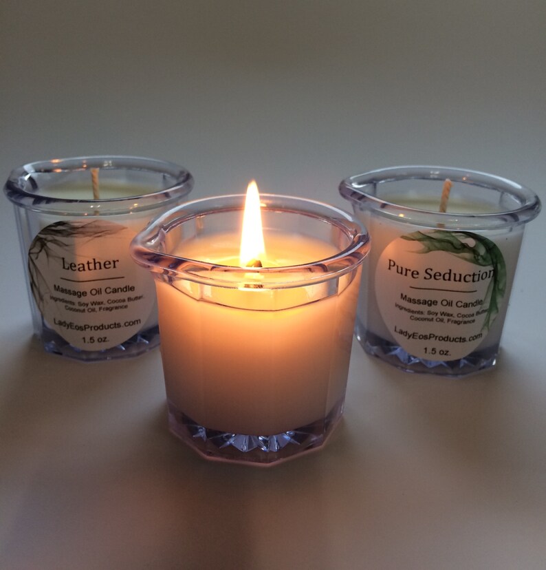 Massage Candle Massage Oil Candle Etsy