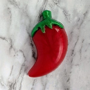 Chili Pepper Soap, Gift for Chef, Vegan, Made in Wisconsin