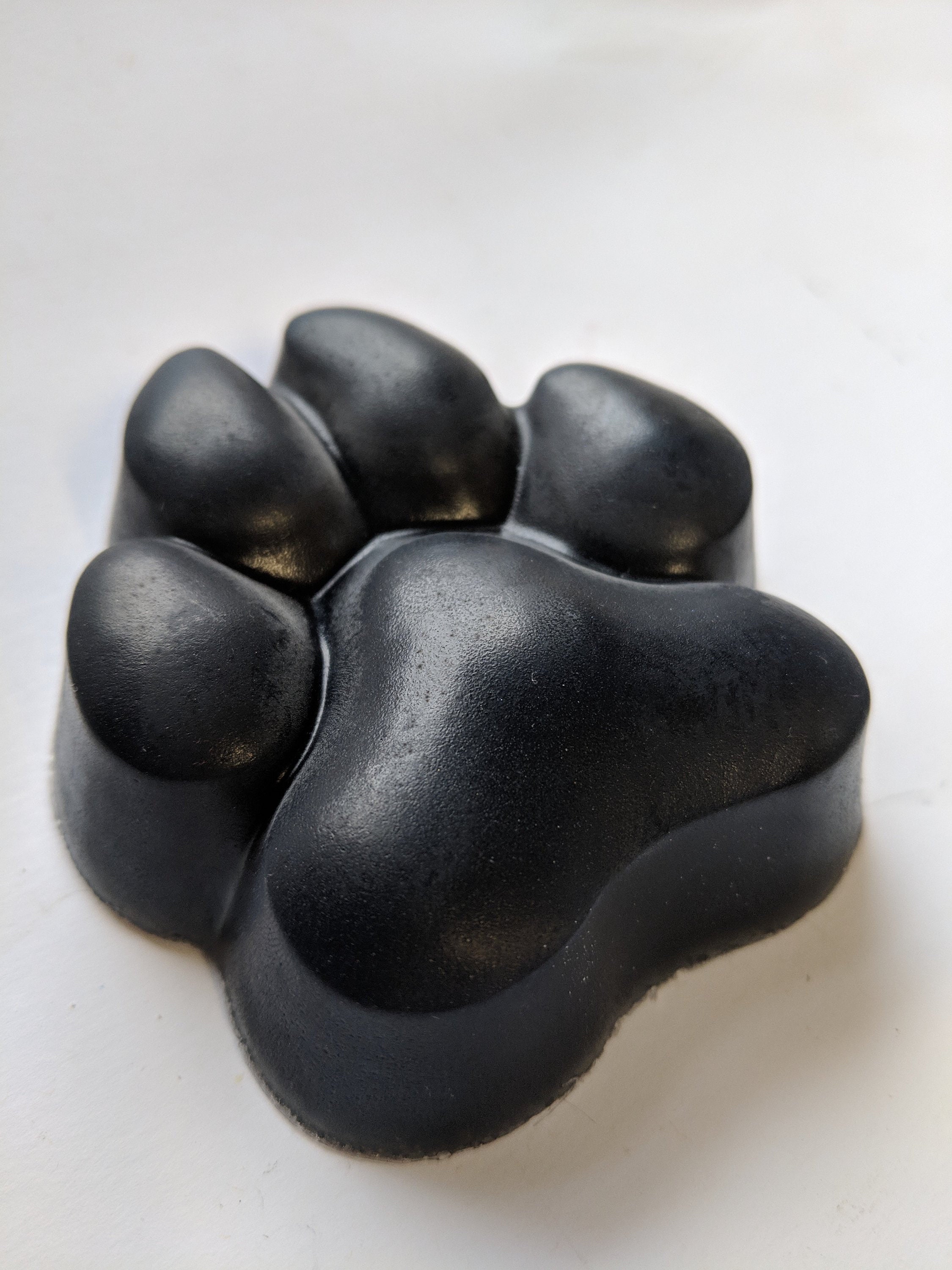 Dog paw soap top