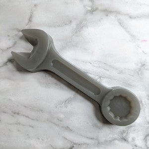 Large Wrench Soap, Mechanic Gift, Mechanic Soap, Tool Soaps for Men, Handyman Gift, Handywoman Gift, Made in Wisconsin