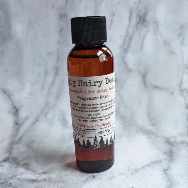 Gay Bear, Massage Oil, Relaxation and Self Care, Made in Wisconsin