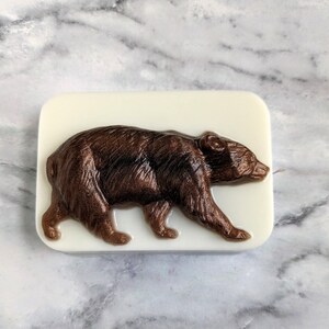 Bear Soap, Cabin Decor, Park Ranger Gift, Vegan Soap, Made in Wisconsin