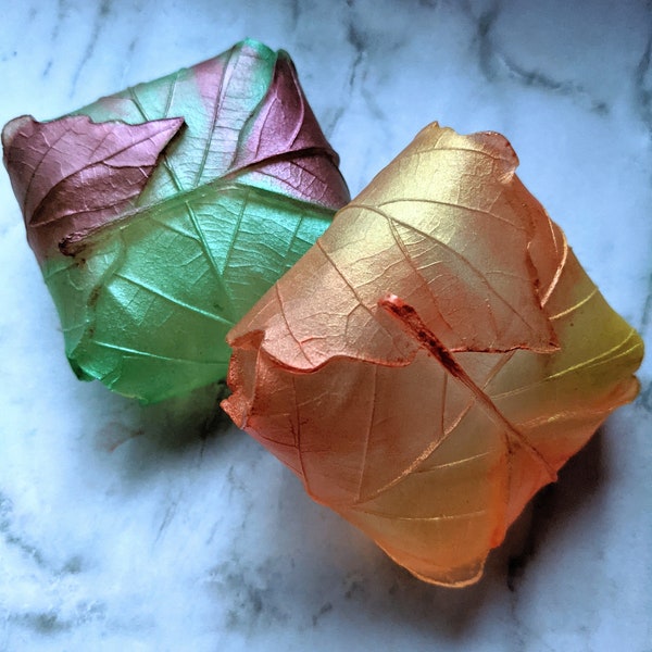 Leaf Soap, Arborist Gift, Fall Theme, Autumn Décor, Vegan, Made in Wisconsin