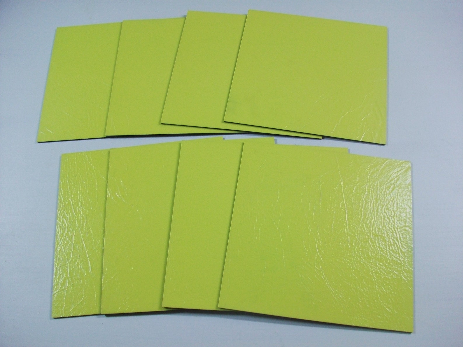Yellow Linoleum Floor Tiles Vintage Vinyl Tiles 8 Linoleum Etsy