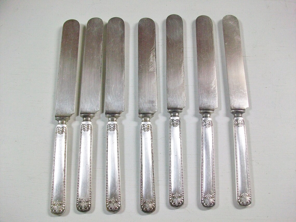 Vintage AJ Jordan Knives 7 AJ Jordan St Louis Scroll Knives Etsy