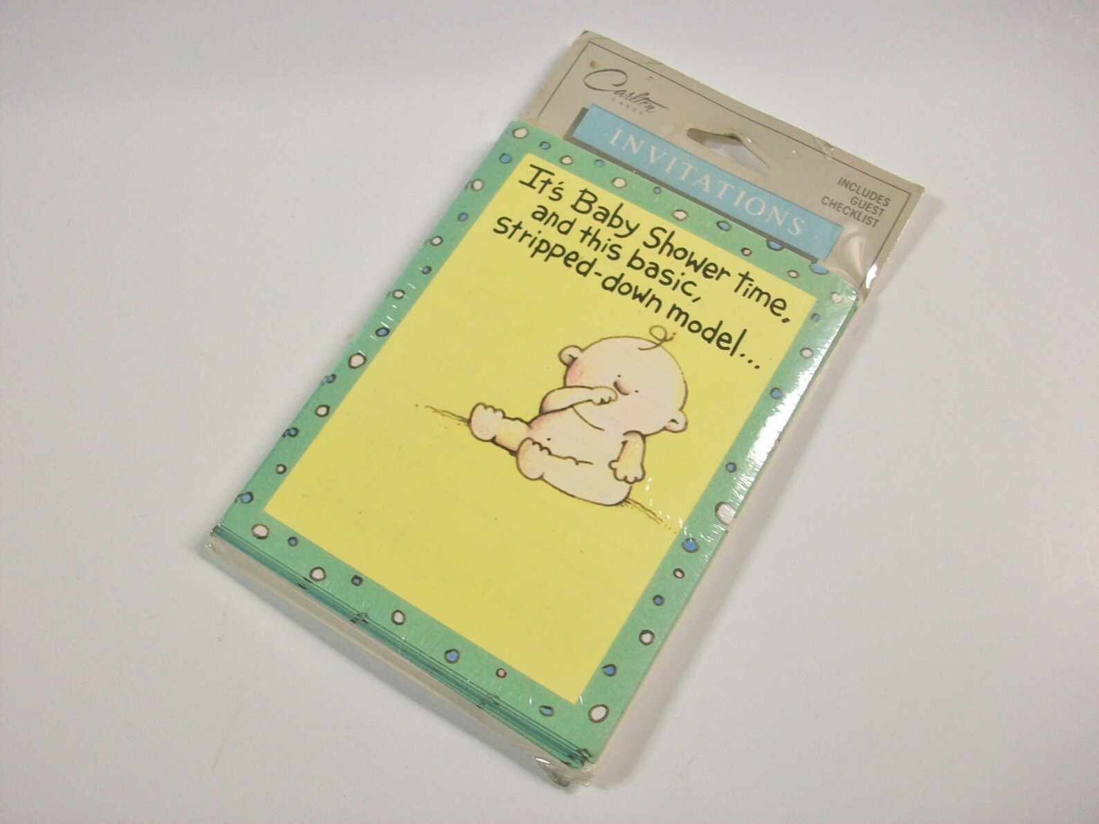 Baby Shower Invitations &amp; Envelopes Sealed Vintage Baby | Etsy