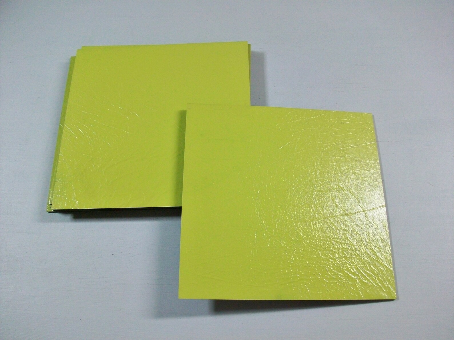 Yellow Linoleum Floor Tiles Vintage Vinyl Tiles 8 Linoleum Etsy