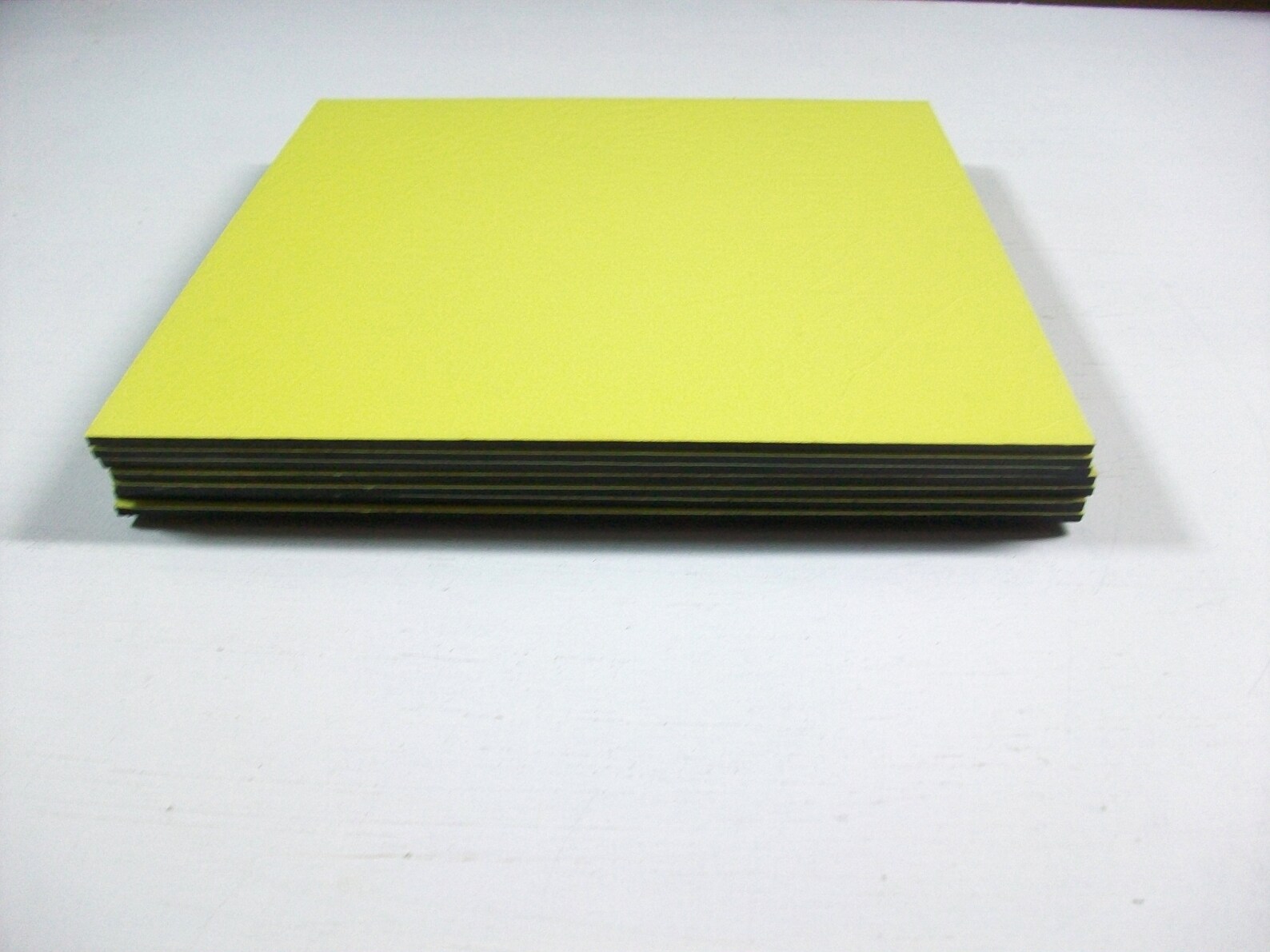 Yellow Linoleum Floor Tiles Vintage Vinyl Tiles 8 Linoleum Etsy