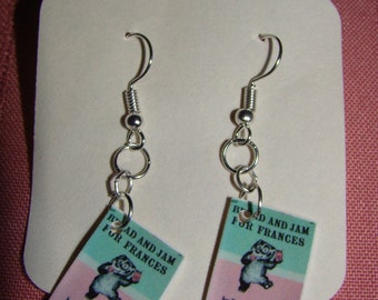 Classic Children's Book Story Book inspired Pierced Earrings, Dangle Style