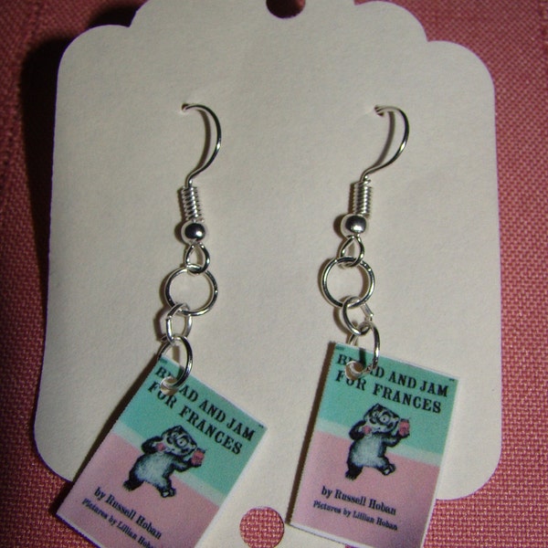 Classic Children's Book Story Book inspired Pierced Earrings, Dangle Style