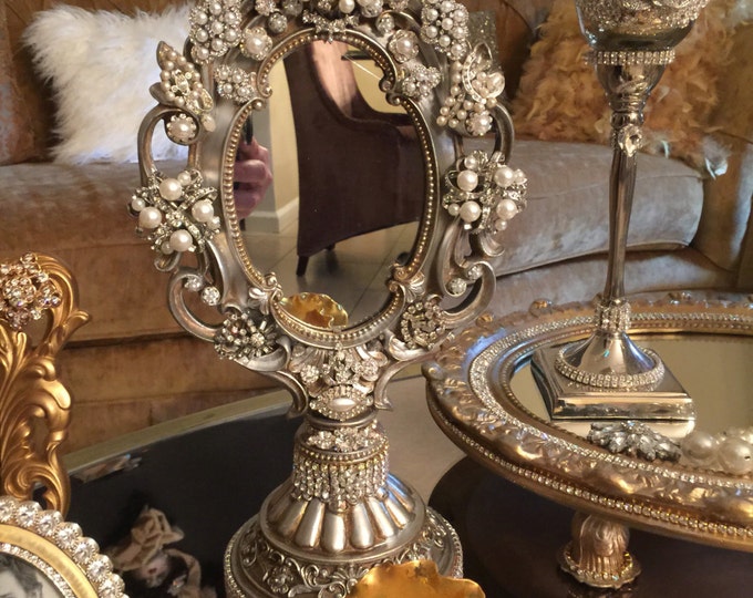 Ornate Vanity Mirror Etsy