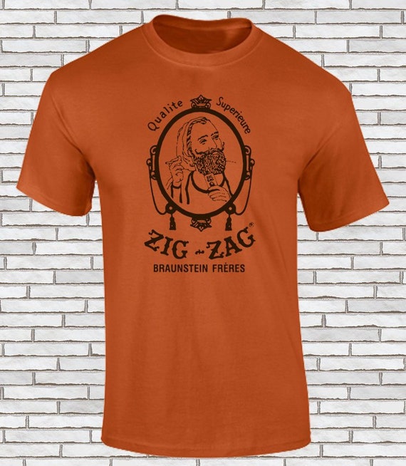 Zig Zag T Shirt Vintage tribute Iconic designs Etsy