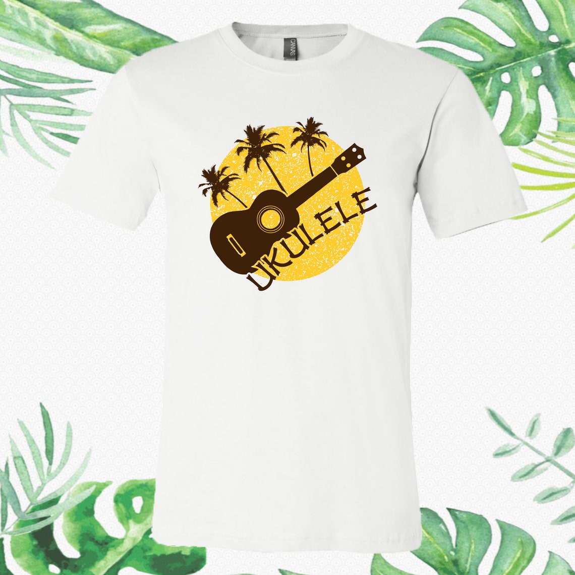 Ukulele Retro T Shirt With Style Etsy