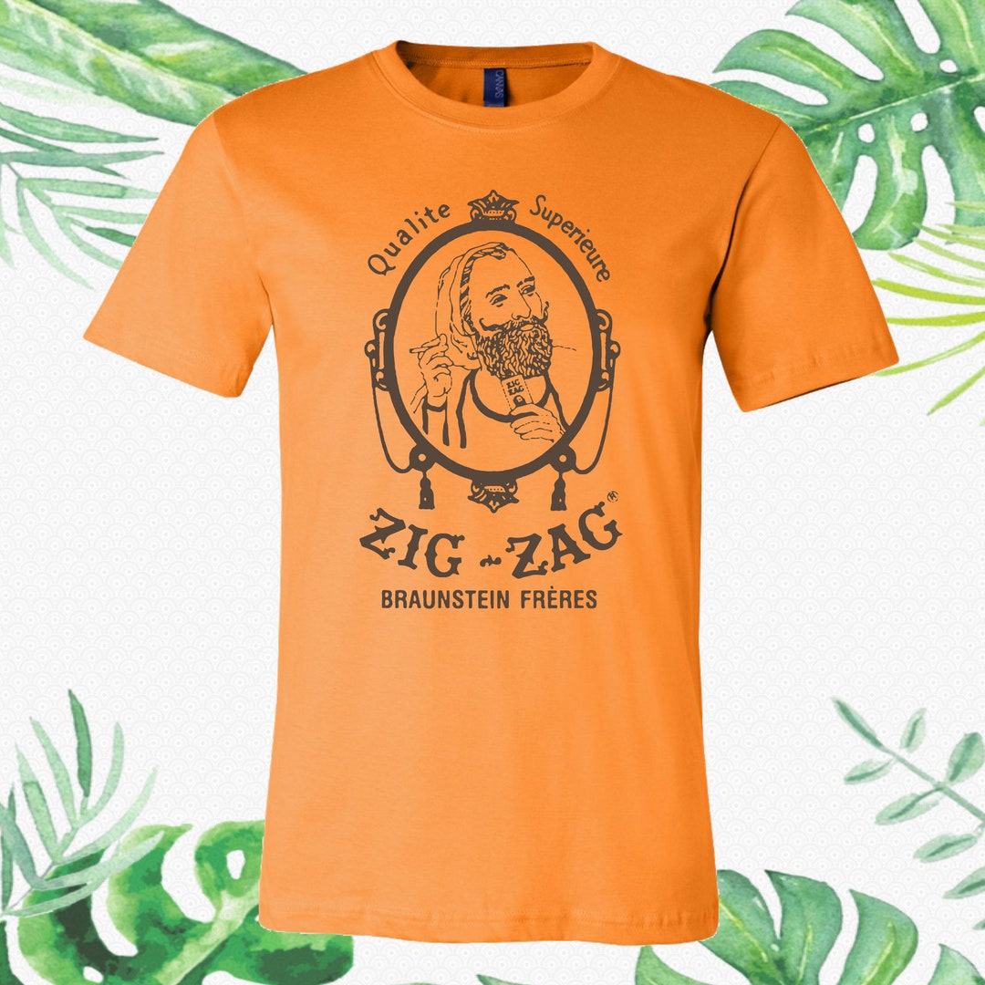 Zig Zag T Shirt Vintage Tribute Iconic Designs Legal Etsy