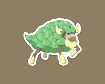 Hoppalo Sticker: Oklahoma Wildlife, Weatherproof Laptop Decal