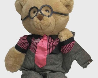 Harrods 1986 Christmas Bear - Snowy - With Tag Full Size 13