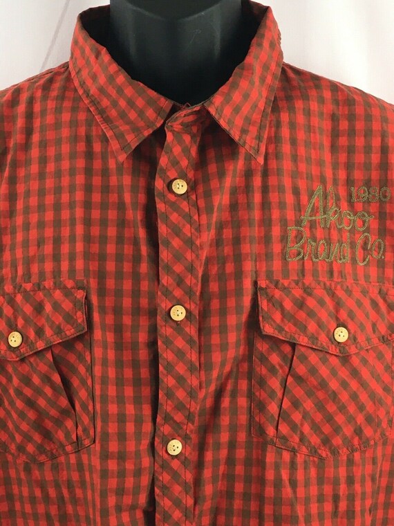 Akoo Mens Button up Collared Long 