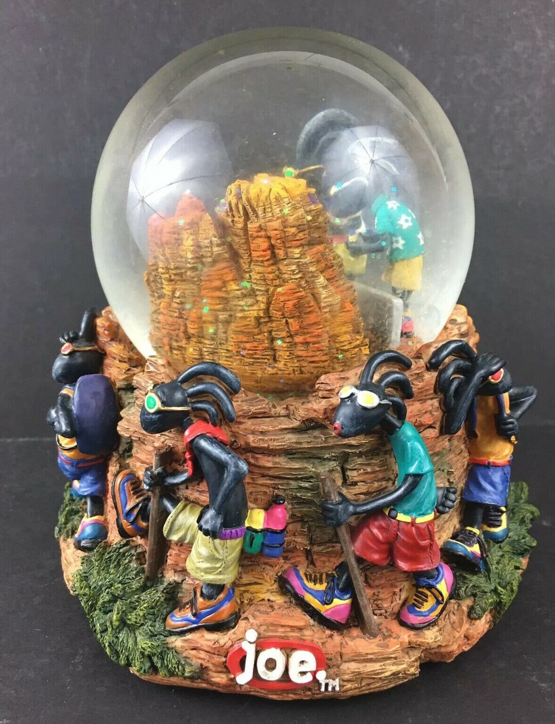 Kokopelli Joe Las Vegas Snow Globe Native American Southwestern