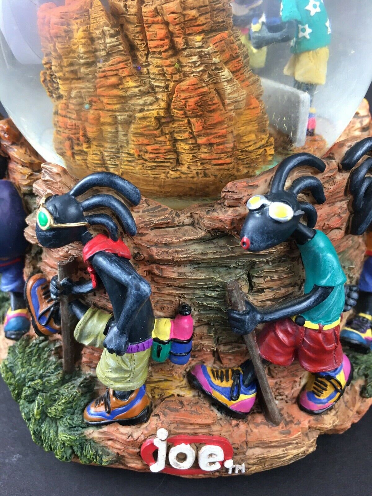 Kokopelli Joe Las Vegas Snow Globe Native American Southwestern