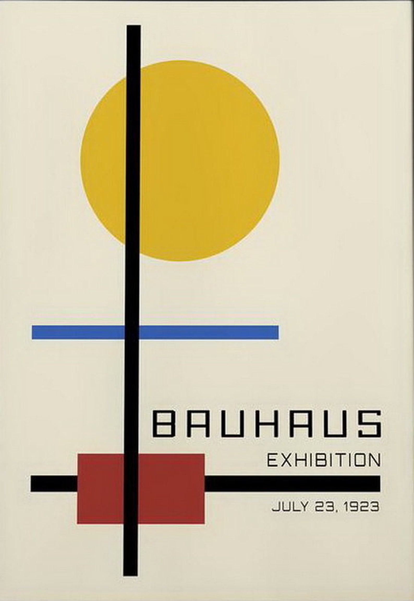 Bauhaus PosterBauhaus PrintVintage Exhibition Poster Etsy