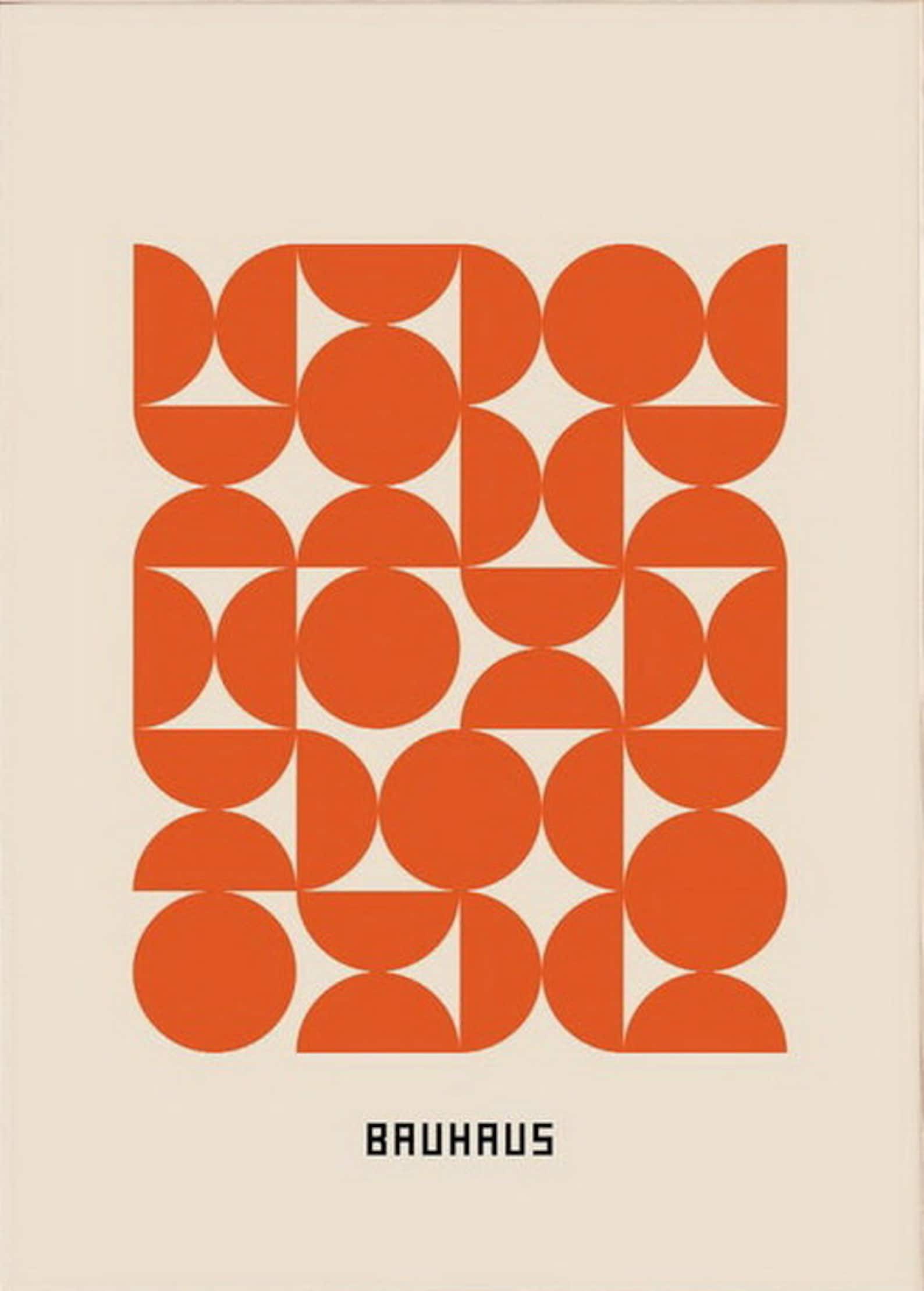 Geometric ArtBauhaus PosterBauhaus PrintWalter Etsy