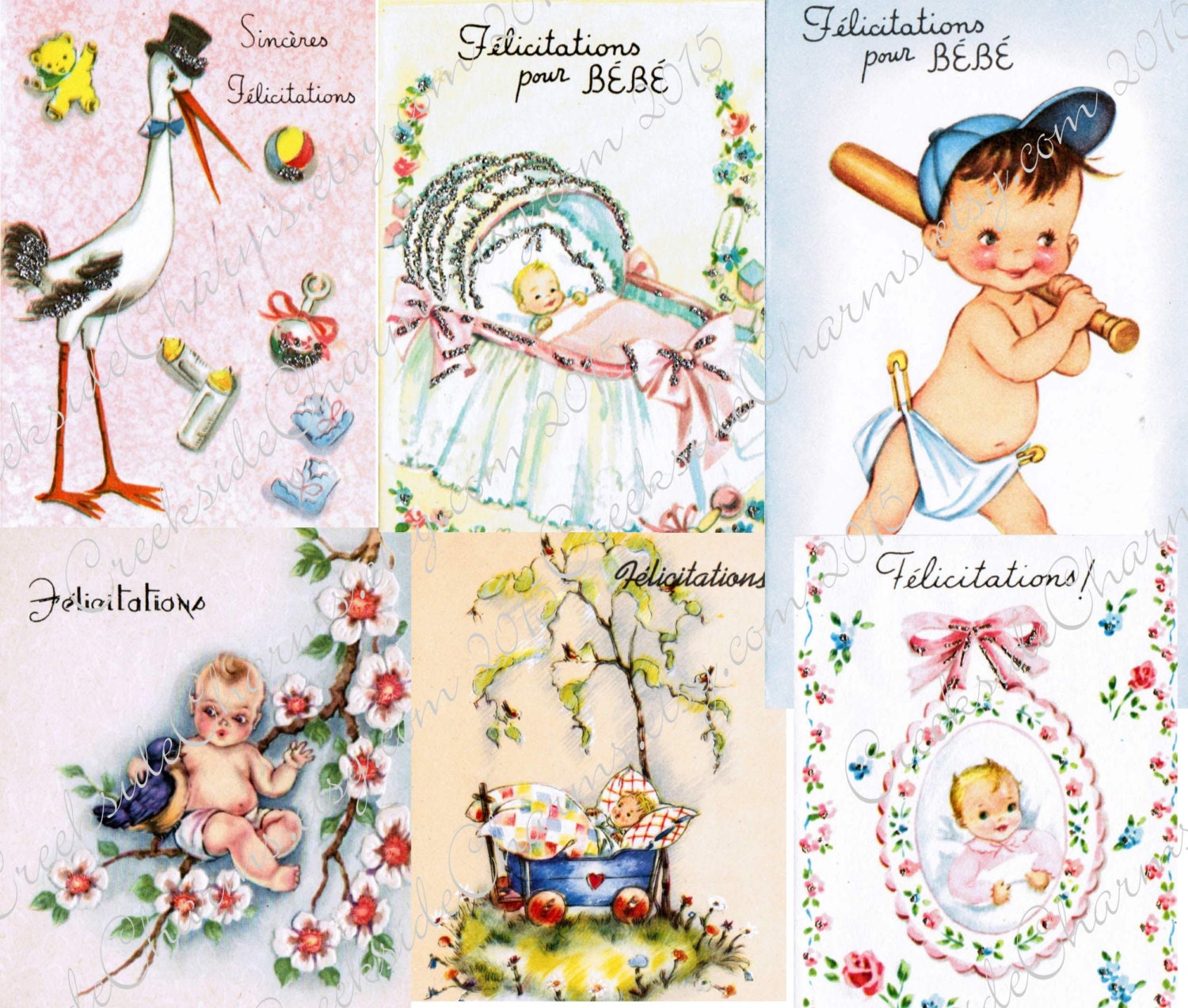 1960 S French Baby Cards Digital Images Jpeg Instant Etsy 1960 S French Baby Cards Digital Images Jpeg Instant Etsy