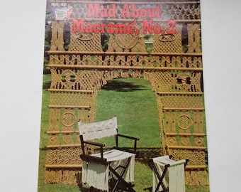 Mad About Macrame 2 / macrame curtain pattern / HA 40