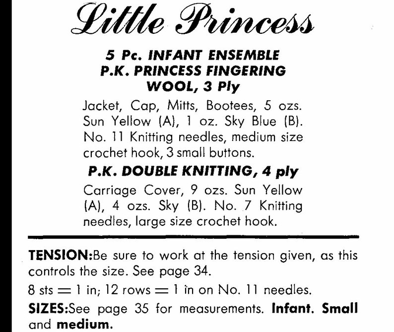 Infant ribbed 5 piece ensemble knitting pattern PDF / Sizes 4 mos and 6-9 mos / pleated Baby knitted set Jacket cap mitts bootees zdjęcie 4