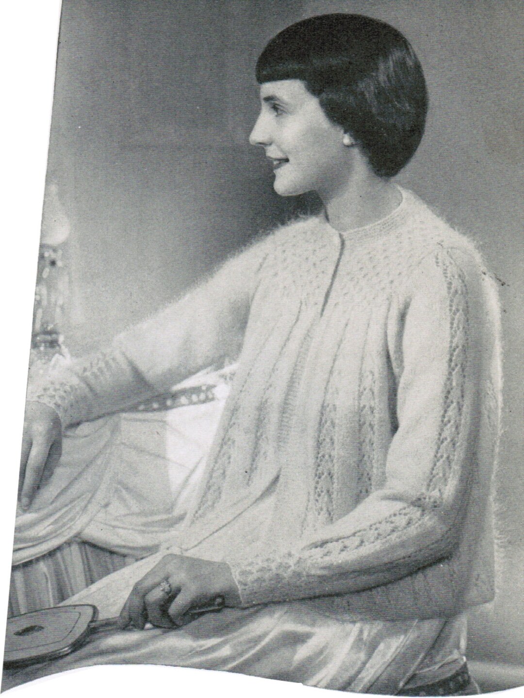 1940’s ANGORA KNIT