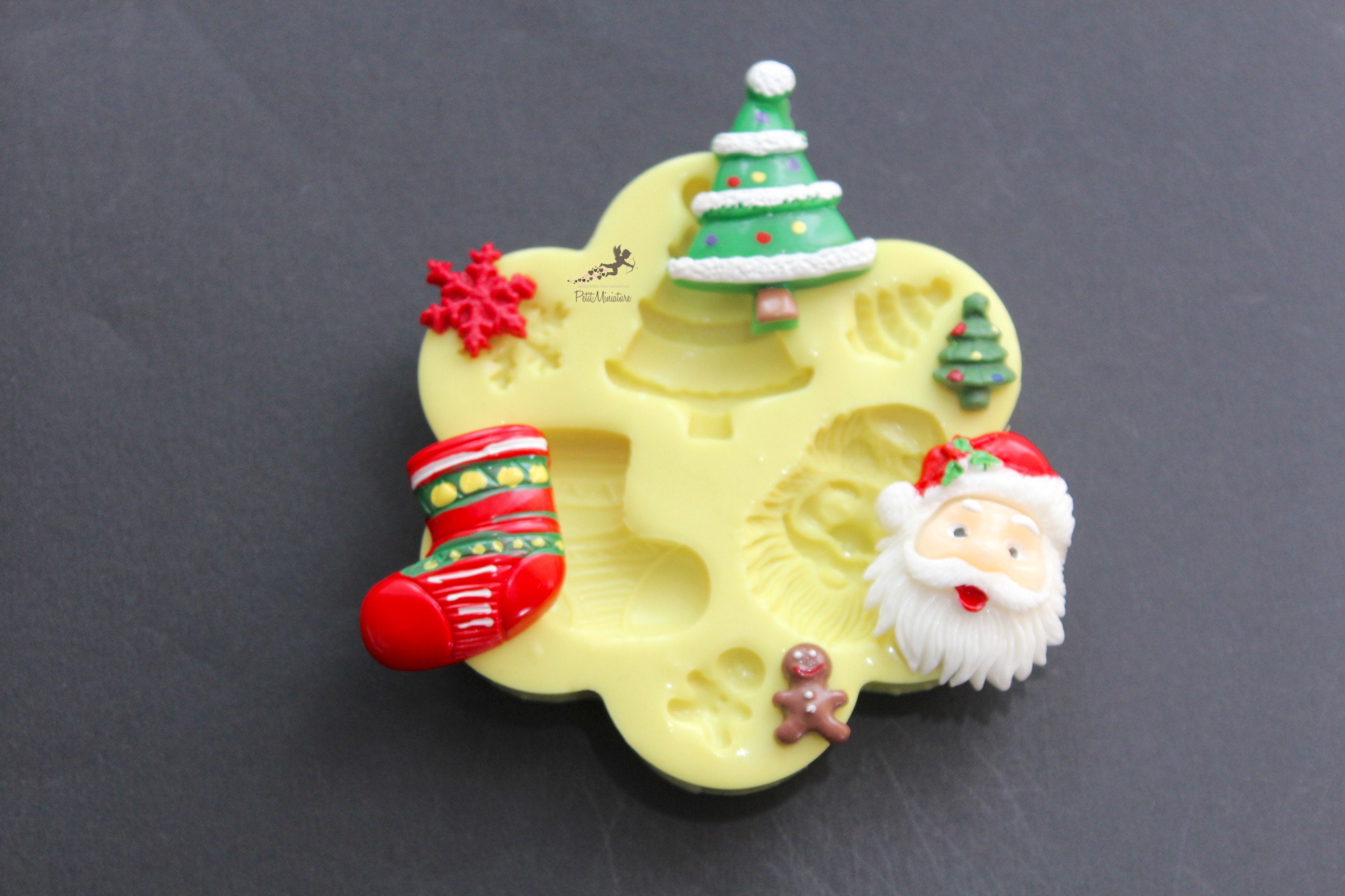 Mold Polymer Clay ChristmasMold Polymer ClaySilicone Etsy
