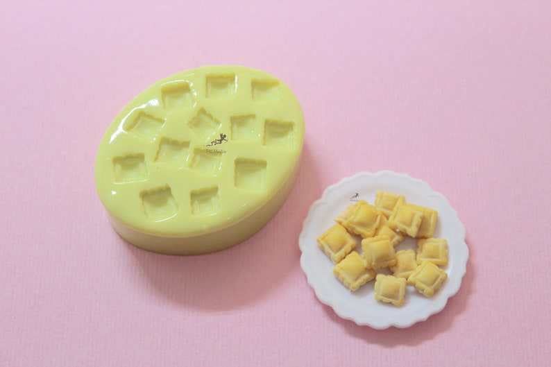 Ravioli Silicone Moldmoldspolymer Clay Moldsilicone Mold Etsy