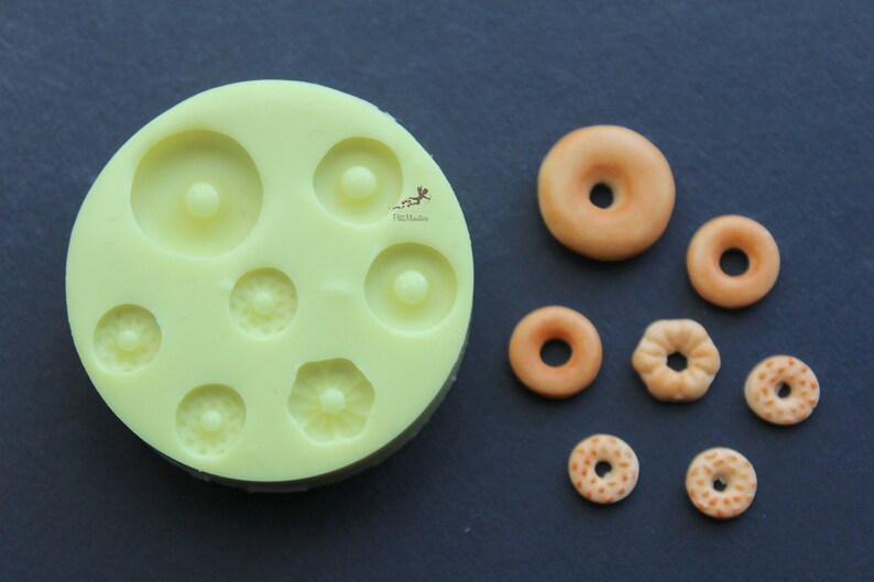 Donut Mold Polymer Claymold Polymer Claymold Etsy