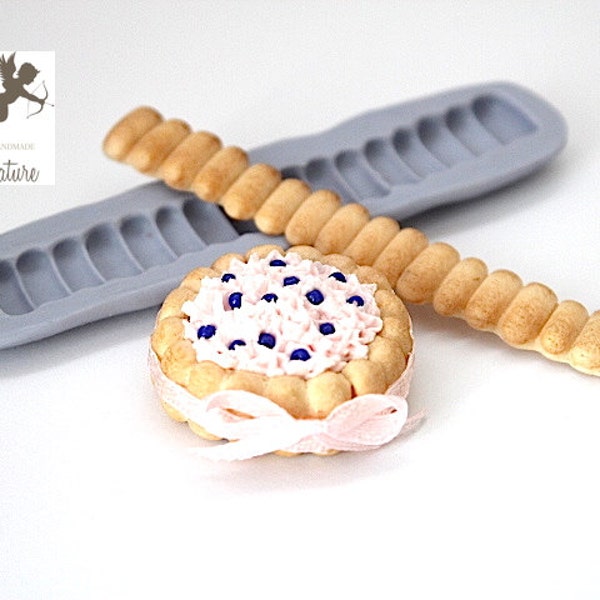 Moules en silicone-moules pour biscuit fimo-moule charlotte-Fimo-moule de maison de poupée-moules en silicone-moules en silicone-moules fimo ST253