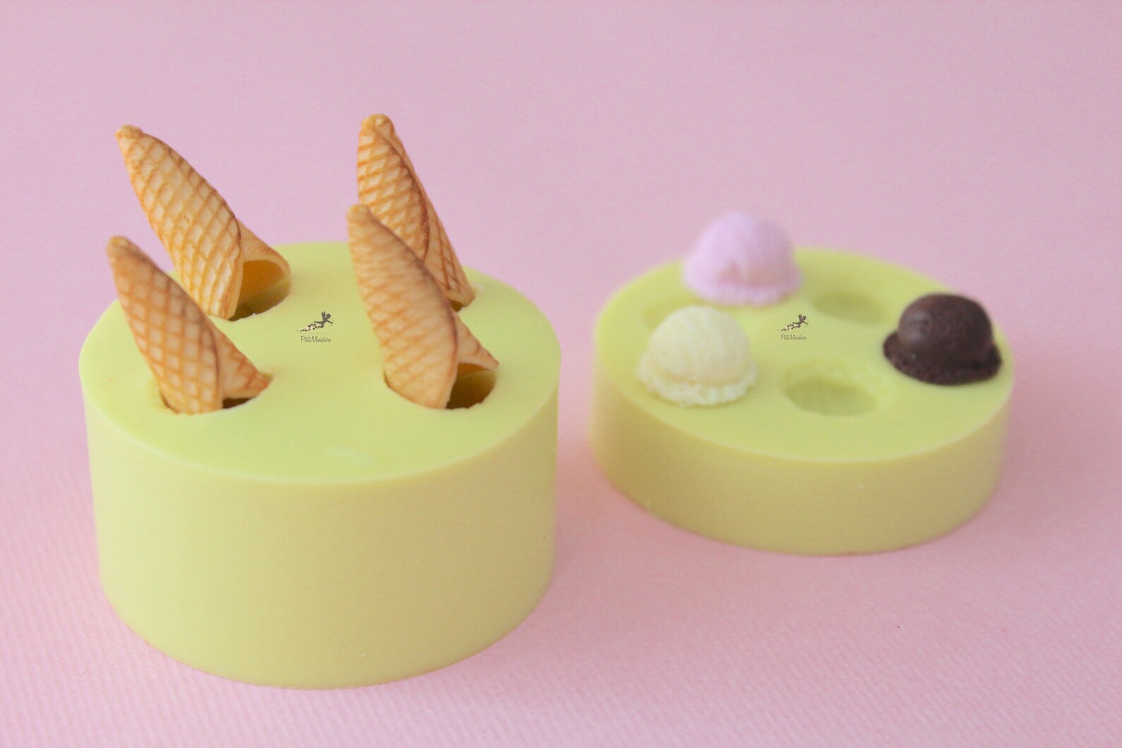 Mold Ice Creammold Polymer Claysilicone Molddollhouse Etsy